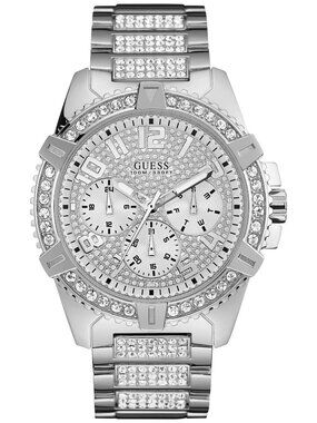 GUESS Men's Stainless Steel Bracelet Watch 50mm